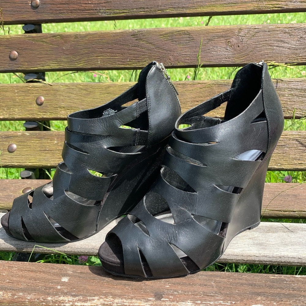 BCBG Girls High Heel Wedge Shoe